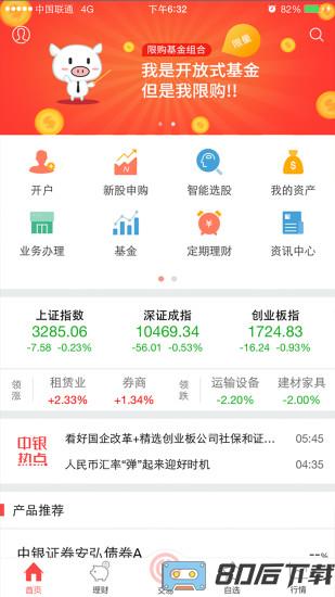 中银证券手机版交易软件
