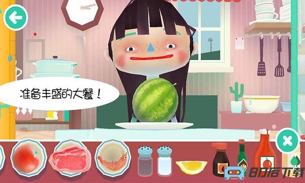 托卡小镇街边小吃游戏