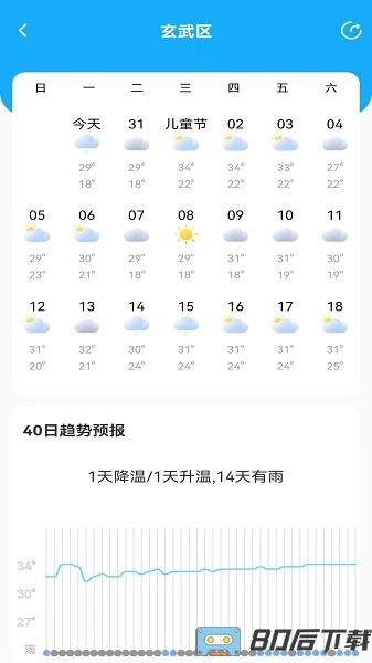 鸿运天气预报app