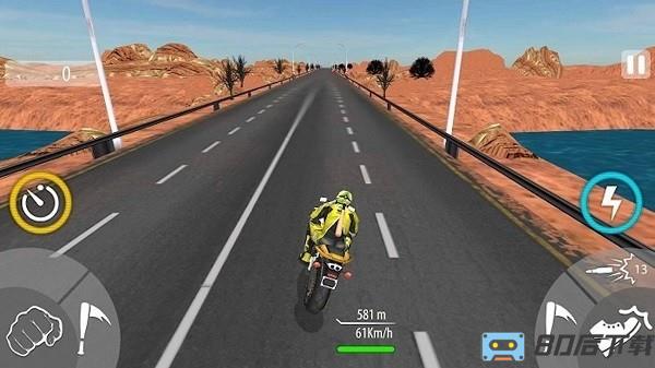 公路摩托真实模拟3d游戏