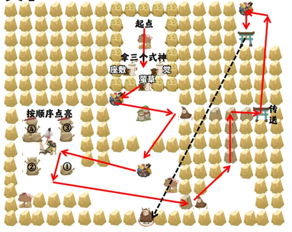 阴阳师收集福运第一关攻略