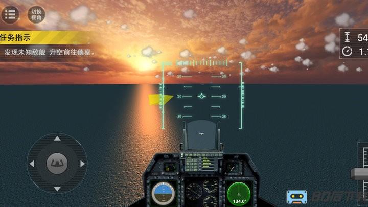 飞上天了模拟舰载机F35起降