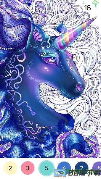 梦幻童话填色