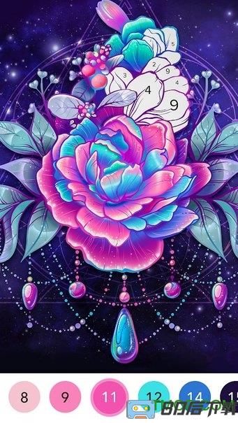 梦幻童话填色