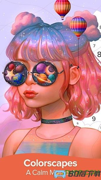 梦幻童话填色