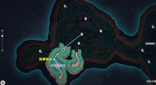 原神4.6旧日之海锚点秘境路线图 旧日之海所有描点秘境位置一览[多图]图片6