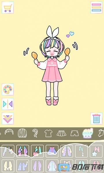 扭蛋童话公主爱美妆