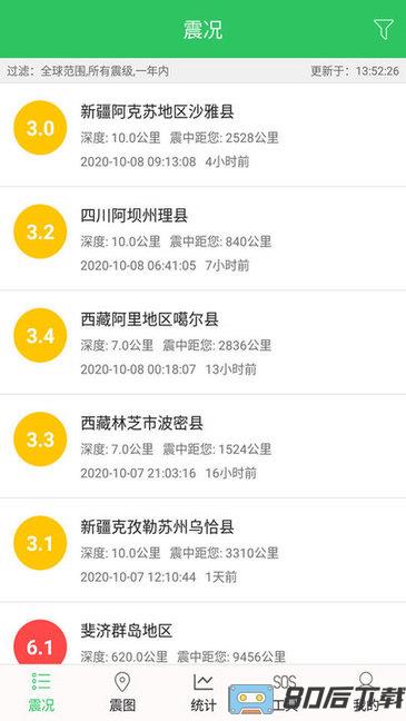 地震预警助手全球地震速报app