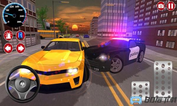 警车模拟器追捕行动
