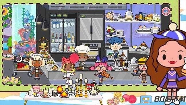 木偶人汉堡店游戏