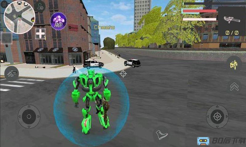 3d汽车机器人大战