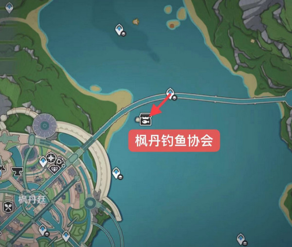 原神灰河渡手钓鱼点位在哪里 灰河渡手精炼材料钓鱼点分享[多图]图片3